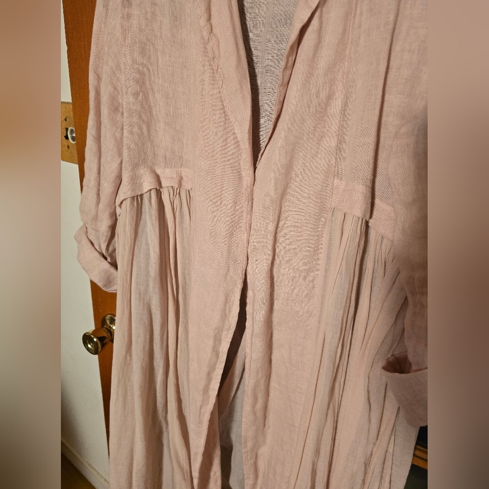 Devitalia Linen Coat Dress - Picture 6 of 6
